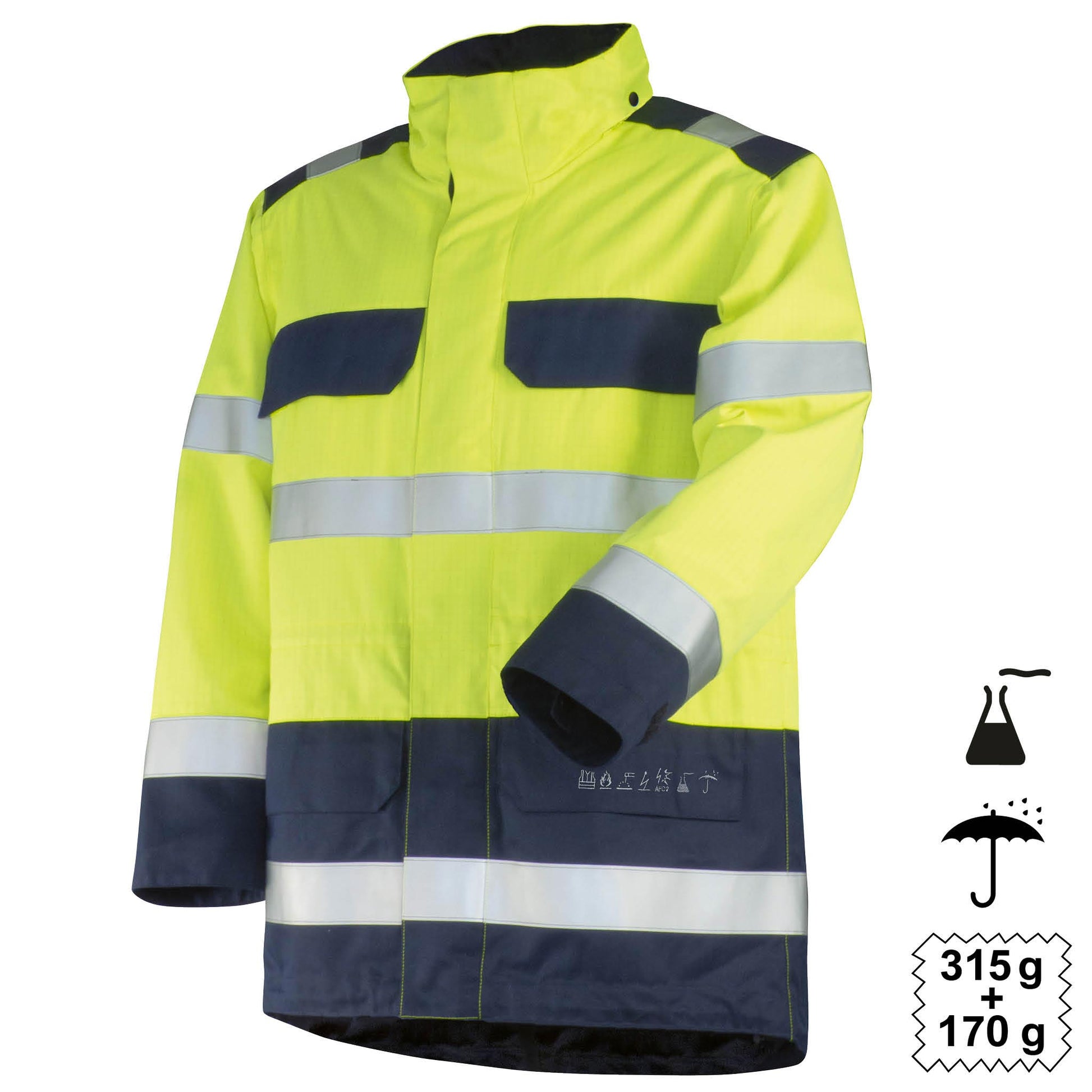 Jas Weer High Vis Multinorm 911