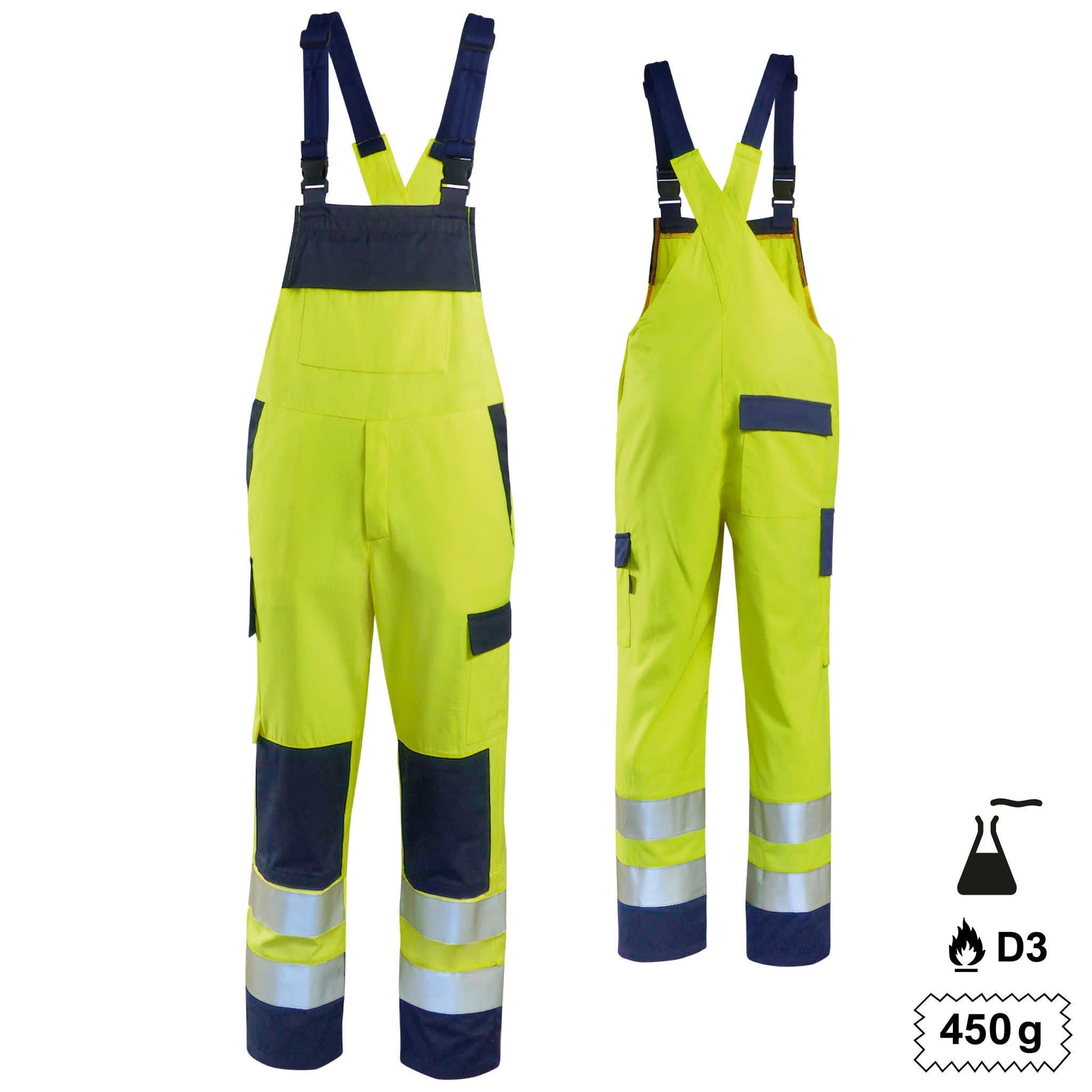 Tuinbroek High Vis Multinorm 911