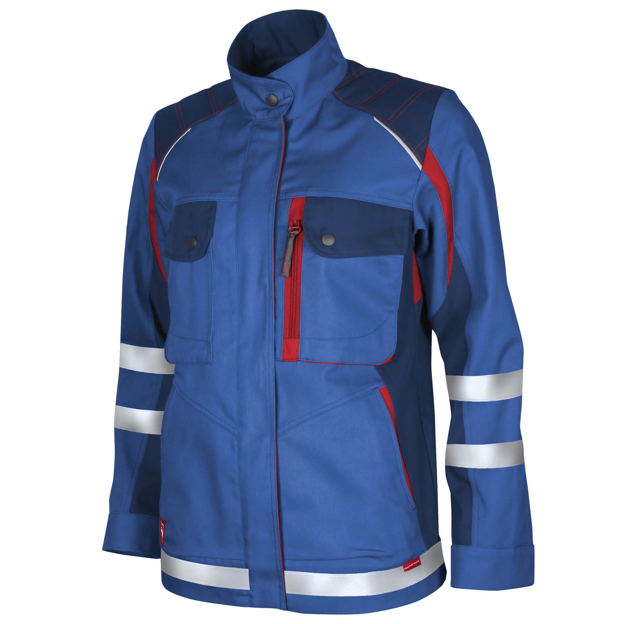 Damesjack met tailleband elementen 477