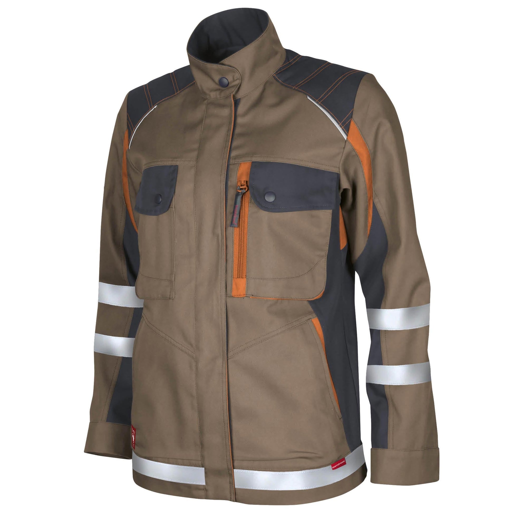 Damesjack met tailleband elementen 866