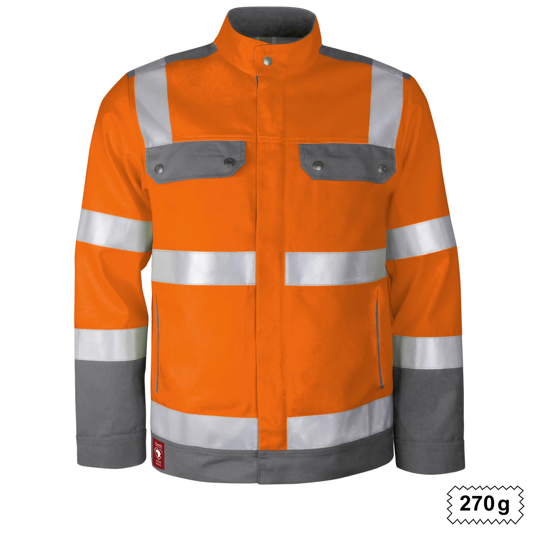 Jack met tailleband hoge zichtbaarheid 430