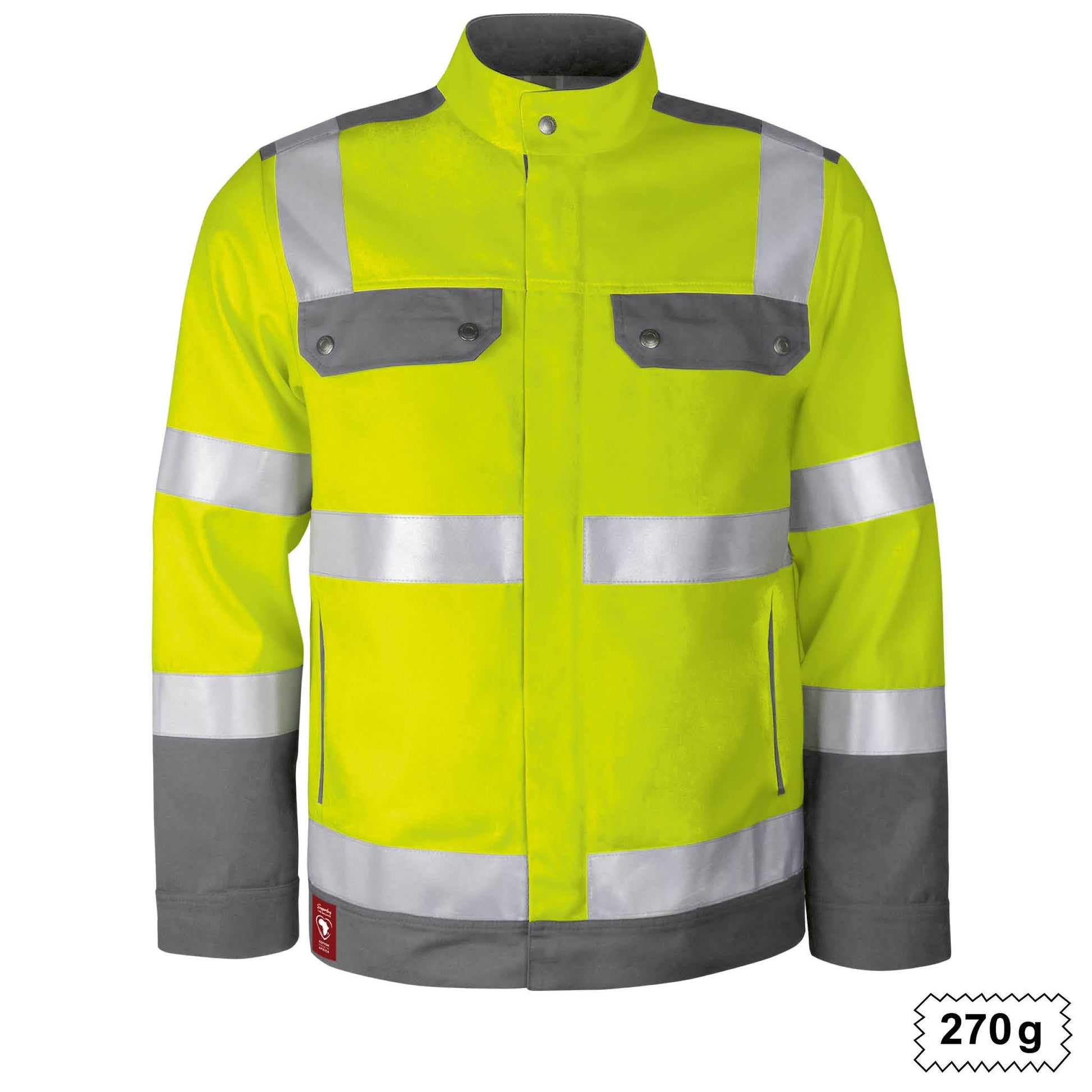 Jack met tailleband hoge zichtbaarheid 460