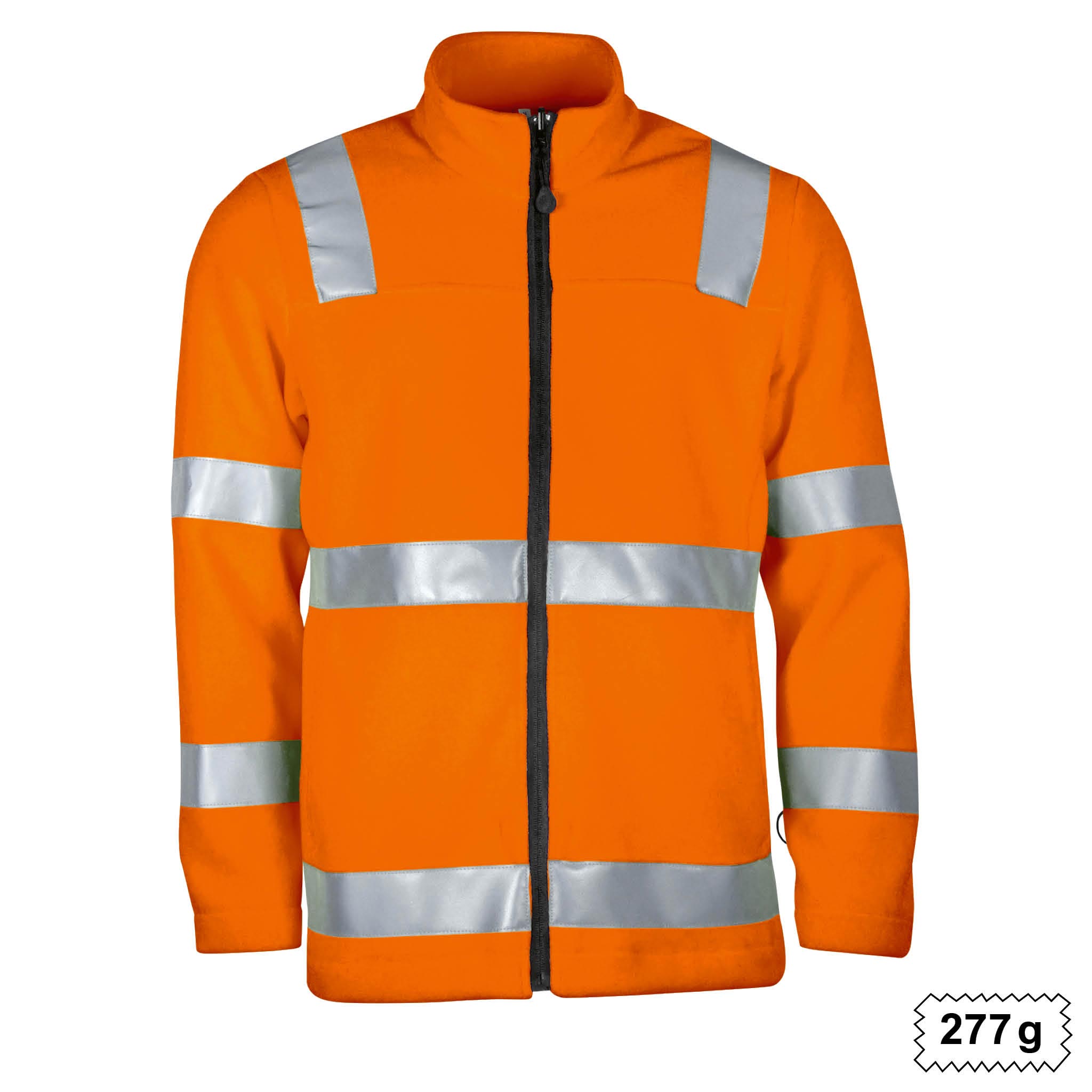 Fleecejack hoge zichtbaarheid 072