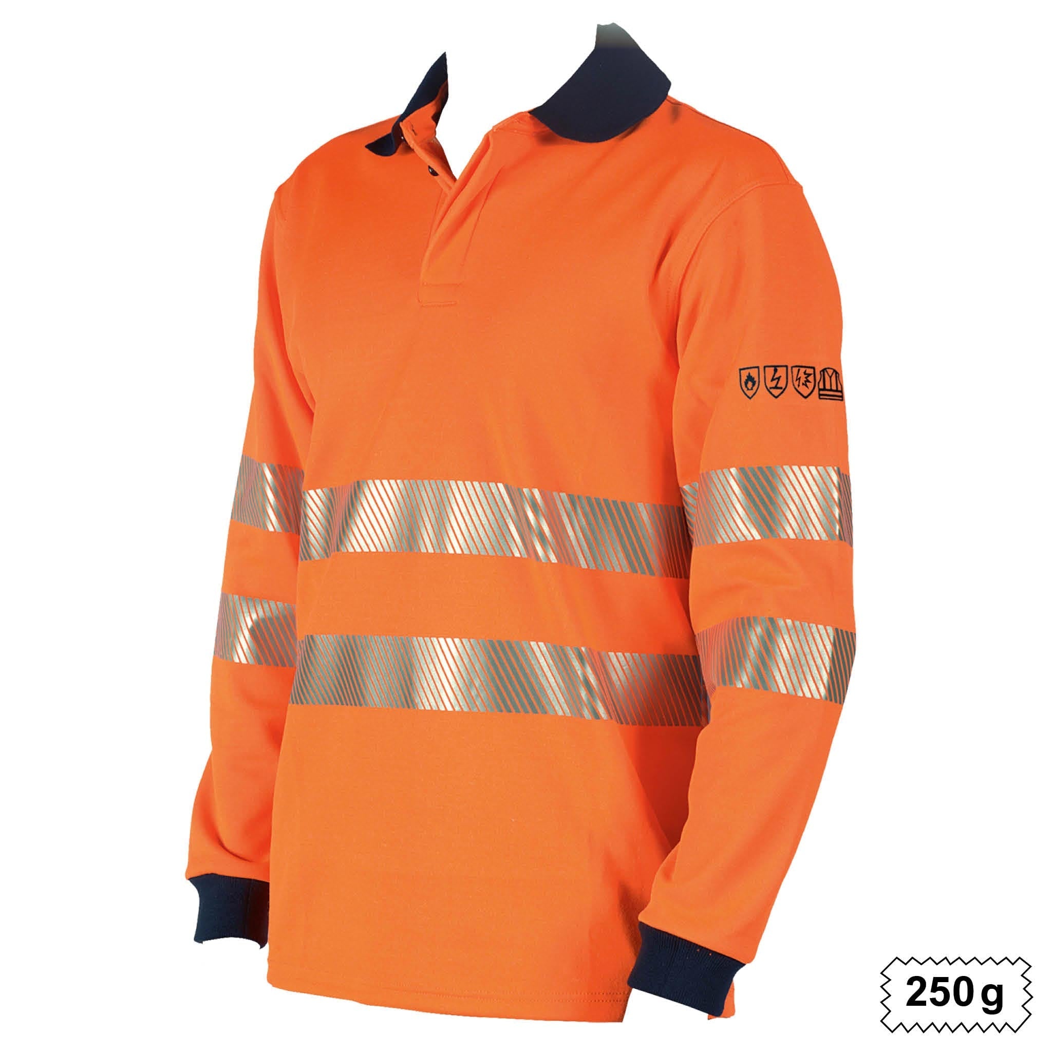 Multinorm poloshirt, hoge zichtbaarheid 929